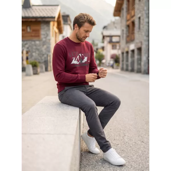  Férfi pulóver ALTISPORT ALM190406 GRÁNÁT 
