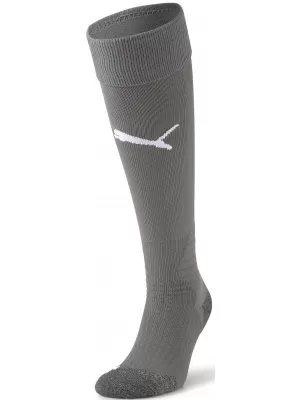Futball zokni PUMA TEAM LIGA SOCKS 703438_43 SMOKED PEARL/ FÜSTÖLT GYÖNGY/PUMA FEHÉR