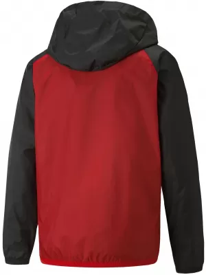 Kabát PUMA TEAMLIGA ALL WEATHER JACKET 657245_01 PUMA PIROS/PUMA FEKETE