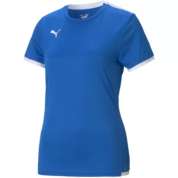 Női funkcionális ing PUMA TEAMLIGA JERSEY W 704934_02 ELEKTROMOS KÉK LIMONÁDÉ 