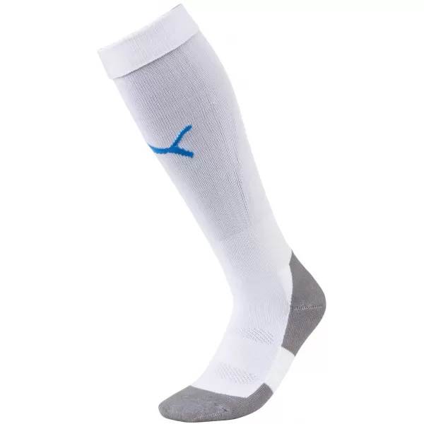  Futball zokni PUMA TEAM LIGA SOCKS CORE 703441_12 PUMA FEHÉR/ELEKTROMOS KÉK L 