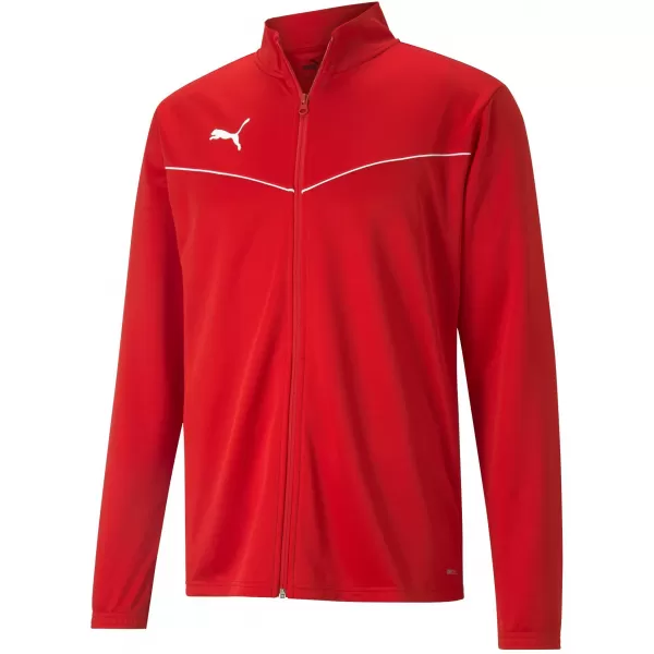  Kabát PUMA TEAMRISE TRG POLY JACKET 657392_01 PUMA PIROS/PUMA FEHÉR 