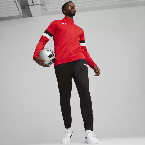  Pályafutás PUMA TEAMRISE TRACKSUIT 658653_01 PUMA PIROS/PUMA FEKETE 