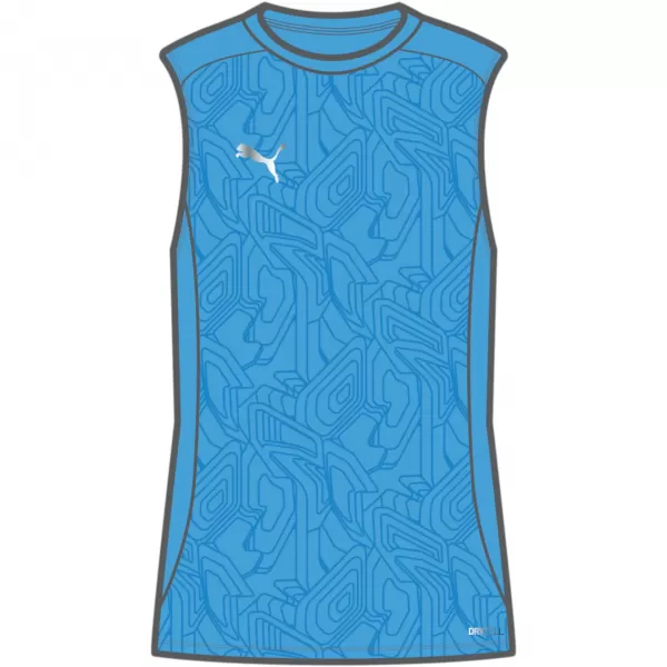  Labdarúgó ing PUMA TEAMFINAL TRAINING JERSEY SL 658559_18 CSAPAT VILÁGOSKÉK 