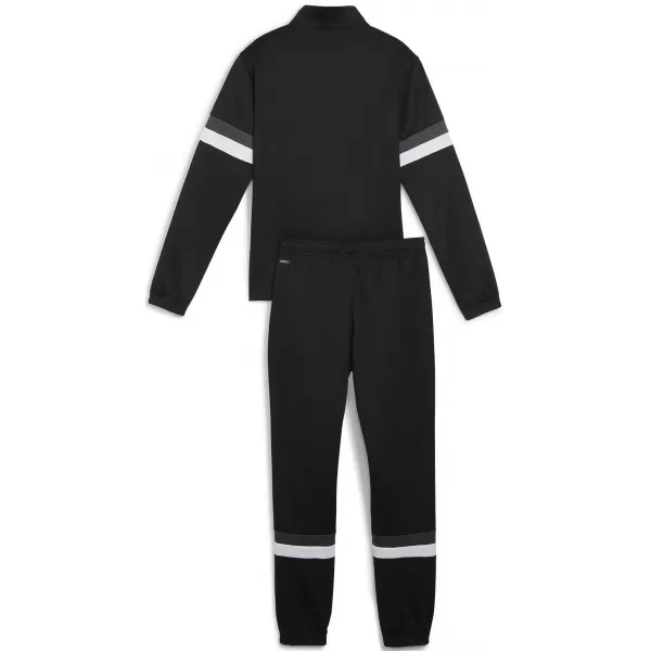  Pályafutás PUMA TEAMRISE TRACKSUIT JR 658655_03 PUMA FEKETE/PUMA FEKETE 