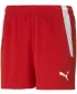 Hölgyek rövidnadrágja PUMA TEAMLIGA SHORTS W 704936_01 PUMA PIROS/PUMA FEHÉR