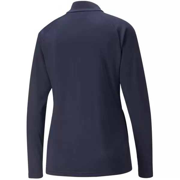  Női kabát PUMA TEAMLIGA TRAINING JACKET W 657252_06 PEACOAT/ PÁVA/PUMA FEHÉR 