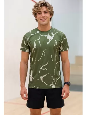 Férfi funkcionális T -piró prémium ALTISPORT VOJ/ALM052TR01 KHAKI