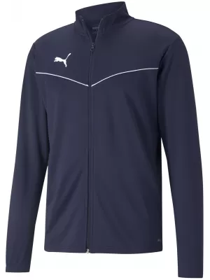 Kabát PUMA TEAMRISE TRG POLY JACKET 657392_06 PEACOAT/ PÁVA/PUMA FEHÉR