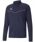 Kabát PUMA TEAMRISE TRG POLY JACKET 657392_06 PEACOAT/ PÁVA/PUMA FEHÉR