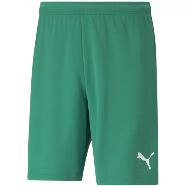  Rövidnadrág PUMA TEAMRISE SHORT 704942_05 PEPPER GREEN/ BORS ZÖLD/PUMA FEHÉR 