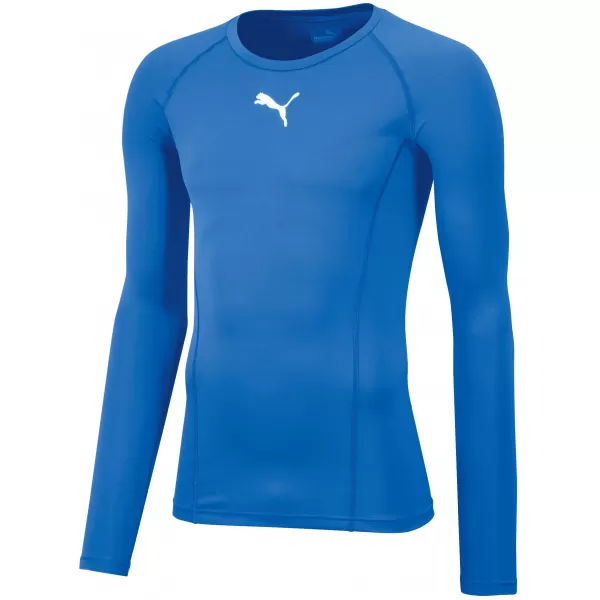  Férfi funkcionális ing PUMA LIGA BASELAYER TEE LS 655920_02 ELEKTROMOS KÉK LIMONÁDÉ 