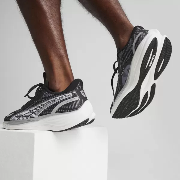  Férfi cipő PUMA VELOCITY NITRO 3 377748_01 PUMA FEKETE/PUMA FEHÉR/PUMA 