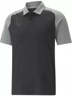 Mens t -phirt gallérral PUMA TEAMCUP CASUALS POLO 657991_03 PUMA FEKETE