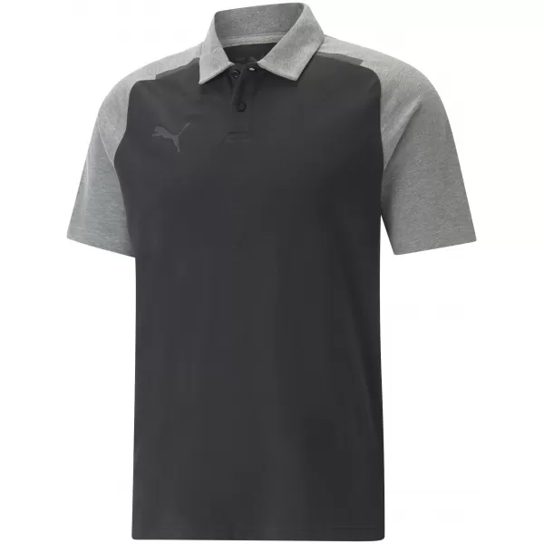  Mens t -phirt gallérral PUMA TEAMCUP CASUALS POLO 657991_03 PUMA FEKETE 