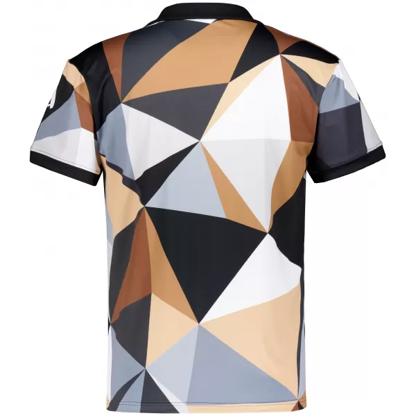  Férfi funkcionális T -piró prémium gallérral ALTISPORT VOJ/ALM007TR05 FEKETE -BROWN 