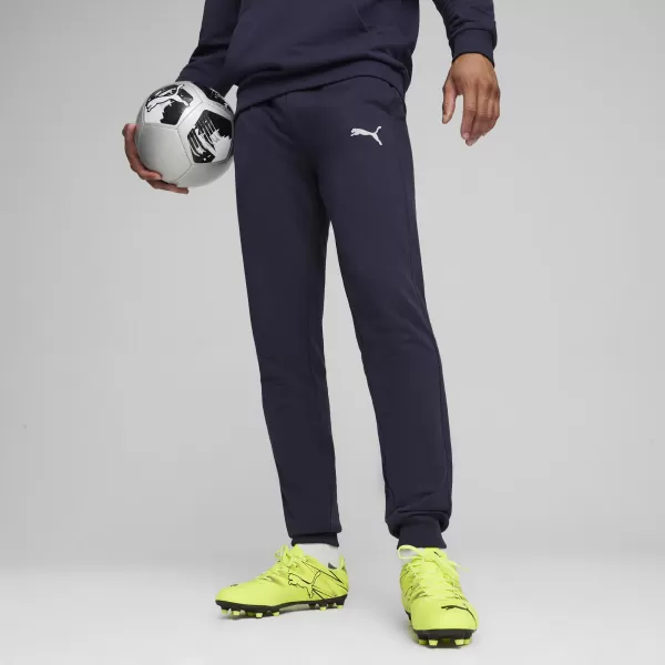  Nadrág PUMA TEAMGOAL CASUALS PANTS 658598_06 PUMA NAVY/PUMA WHITE 