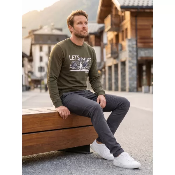  Férfi pulóver ALTISPORT ALM190406 KATONAI 
