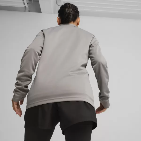  Női kabát PUMA TEAMGOAL TRAINING JACKET WMN 658635_13 ÖNTÖTTVAS/FEHÉR/ÁRNYÉKSZÜRKE 