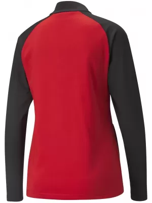 Női kabát PUMA TEAMLIGA TRAINING JACKET W 657252_01 PUMA PIROS/PUMA FEKETE