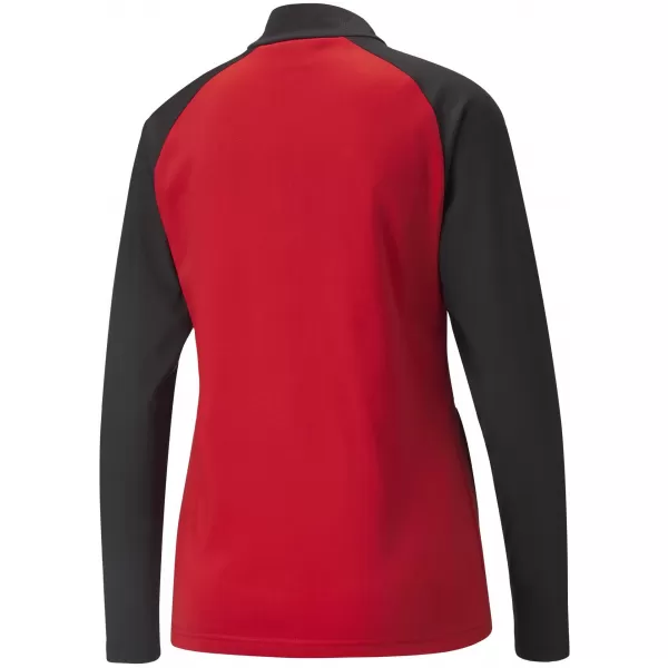  Női kabát PUMA TEAMLIGA TRAINING JACKET W 657252_01 PUMA PIROS/PUMA FEKETE 