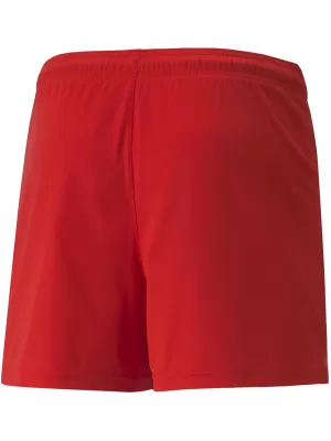 Hölgyek rövidnadrágja PUMA TEAMLIGA SHORTS W 704936_01 PUMA PIROS/PUMA FEHÉR