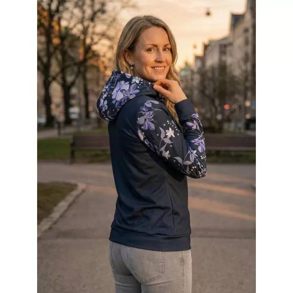  Női funkcionális pulóver prémium ALTISPORT VOJ/ALW063MI01 FEKETE 