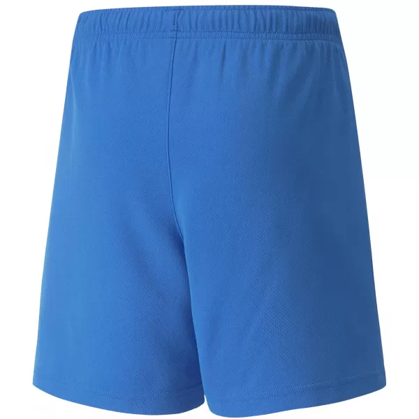  Rövidnadrág PUMA TEAMRISE SHORT JR 704943_02 ELEKTROMOS KÉK LIMONÁDÉ/FEHÉR 