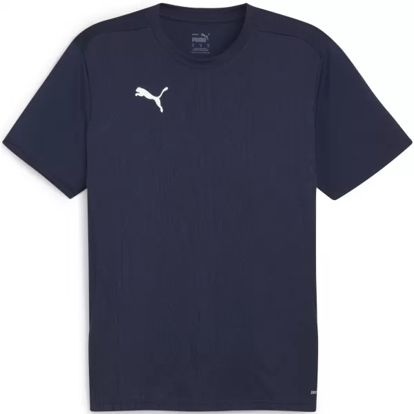  Férfi funkcionális ing PUMA TEAMFINAL TRAINING JERSEY 658557_06 PUMA HADITENGERÉSZET/PUMA EZÜST 
