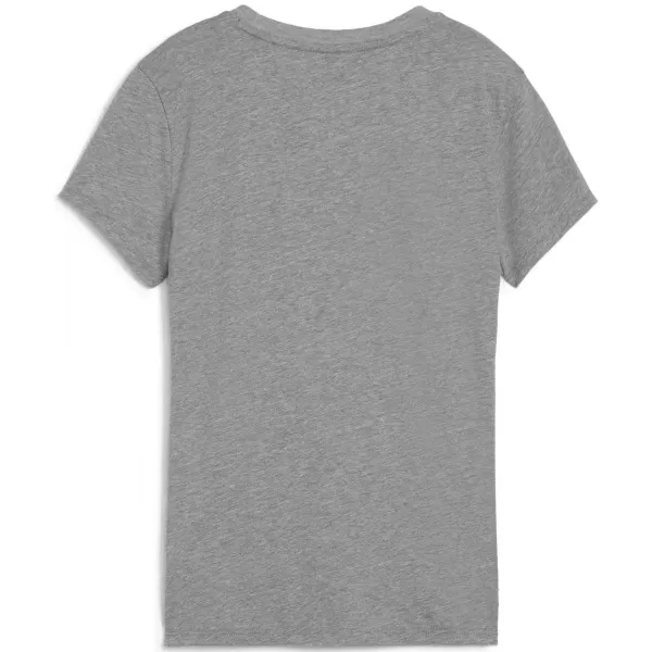  Ing PUMA TEAMGOAL CASUALS TEE WMN 658617_33 KÖZEPES SZÜRKE HEATHER/FEHÉR 