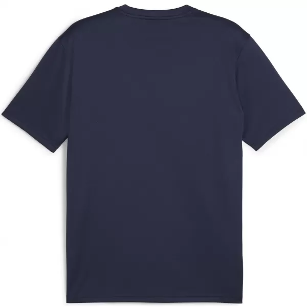  Férfi póló PUMA TEAMGOAL JERSEY 658636_06 PUMA NAVY/PUMA WHITE 