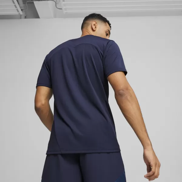  Férfi funkcionális ing PUMA TEAMFINAL TRAINING JERSEY 658557_06 PUMA HADITENGERÉSZET/PUMA EZÜST 