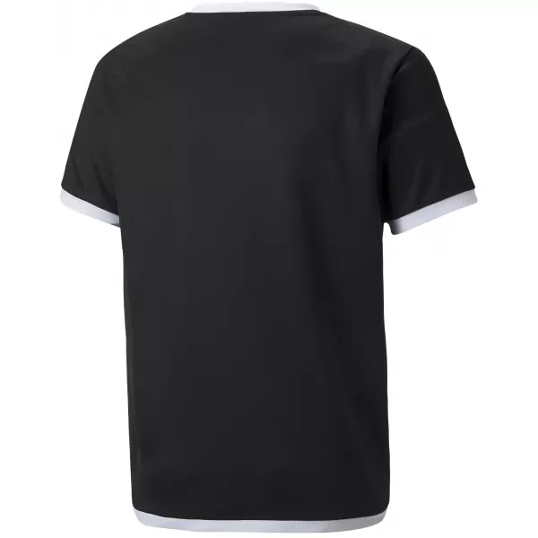  Gyerekfutzók mez PUMA TEAMLIGA JERSEY JR 704925_03 PUMA FEKETE/PUMA FEHÉR 