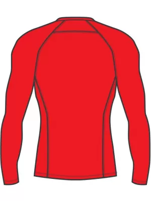 Férfi funkcionális ing PUMA LIGA BASELAYER TEE LS 655920_01 PUMA PIROS