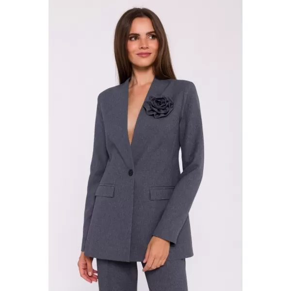  Női kabát STYLOVE S370 SZÜRKE 