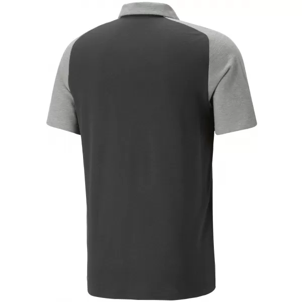  Mens t -phirt gallérral PUMA TEAMCUP CASUALS POLO 657991_03 PUMA FEKETE 