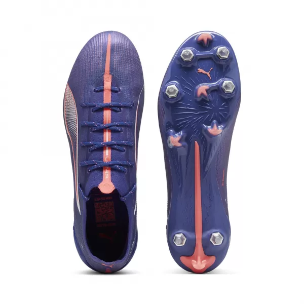 Csizma PUMA ULTRA 5 ULTIMATE MXSG 107883_01 LAPIS LAZULI/ LAPIS LAZULI/PUMA FEHÉR 