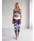 Női Leggings Premium ALTISPORT VOJ/ALW110LEG01 IBOLYA -FEHÉR