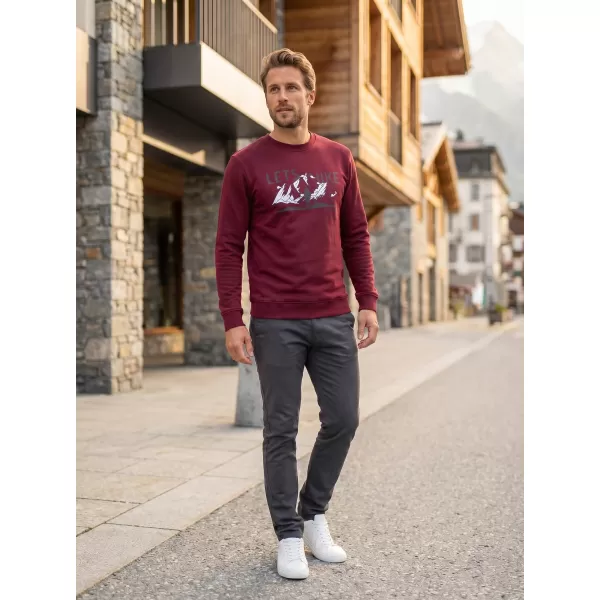  Férfi pulóver ALTISPORT ALM190406 GRÁNÁT 
