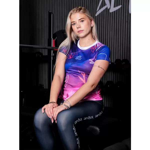  Női funkcionális T -piró prémium ALTISPORT VOJ/ALW083TR01 LILA 