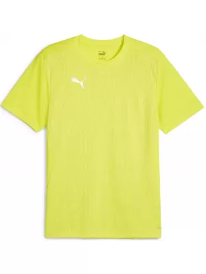 Férfi funkcionális ing PUMA TEAMFINAL TRAINING JERSEY 658557_30 ELECTRIC LIME/ ELEKTROMOS MÉSZ/PUMA EZÜST