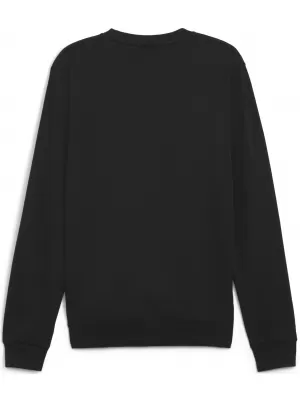 Férfi pulóver PUMA TEAMGOAL CASUALS CREW NECK S 658592_03 PUMA FEKETE/PUMA FEHÉR