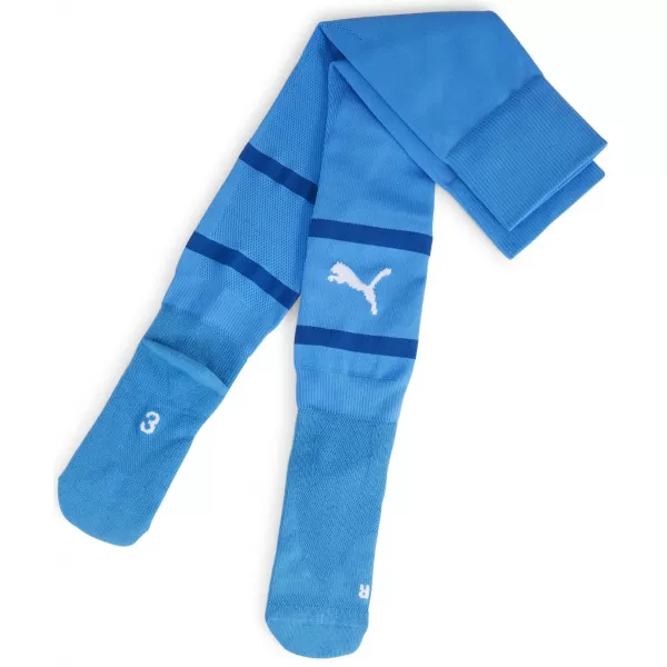  Futball zokni PUMA TEAMFINAL SOCKS 705746_02 IGNITE BLUE/ MEGGYÚJTVA KÉK/PUMA FEHÉR 