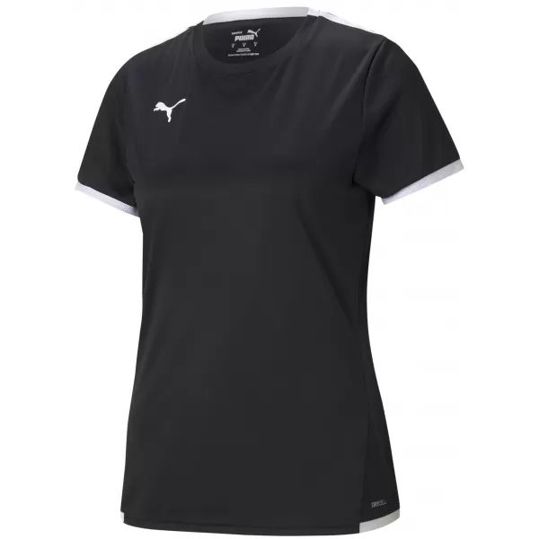  Női funkcionális ing PUMA TEAMLIGA JERSEY W 704934_03 PUMA FEKETE/PUMA FEHÉR 