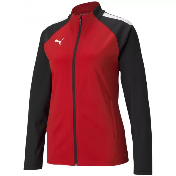  Női kabát PUMA TEAMLIGA TRAINING JACKET W 657252_01 PUMA PIROS/PUMA FEKETE 