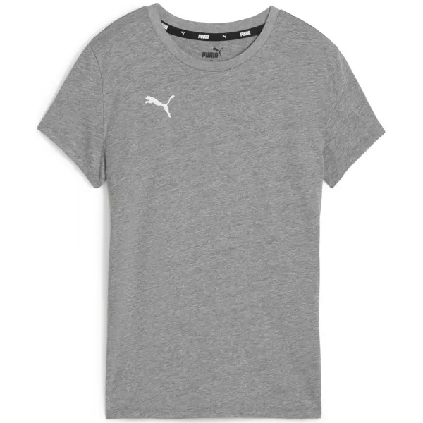  Ing PUMA TEAMGOAL CASUALS TEE WMN 658617_33 KÖZEPES SZÜRKE HEATHER/FEHÉR 