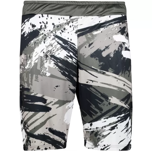 Férfi funkcionális rövidnadrág prémium ALTISPORT VOJ/ALM014KRA01 FEKETE -GRAY 