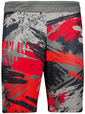 Férfi funkcionális rövidnadrág prémium ALTISPORT VOJ/ALM014KRA01 FEKETE -RED