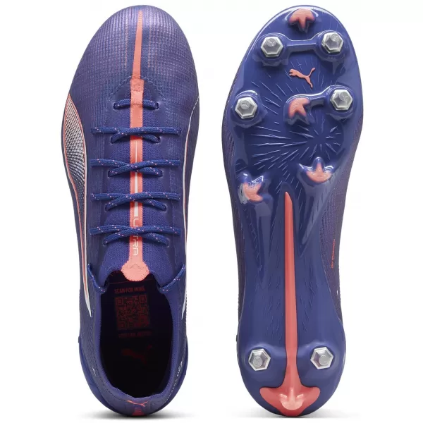  Csizma PUMA ULTRA 5 ULTIMATE MXSG 107883_01 LAPIS LAZULI/ LAPIS LAZULI/PUMA FEHÉR 
