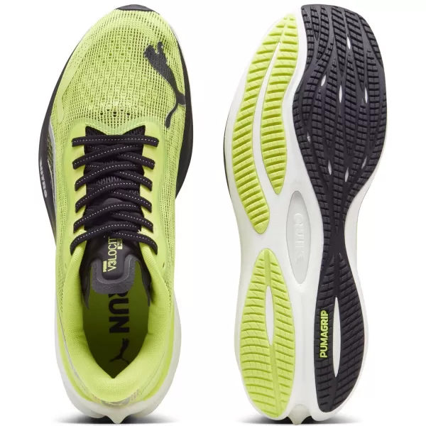  Férfi cipő PUMA VELOCITY NITRO 3 PSYRUSH 380080_01 LIME POW/FEKETE/EZÜST 